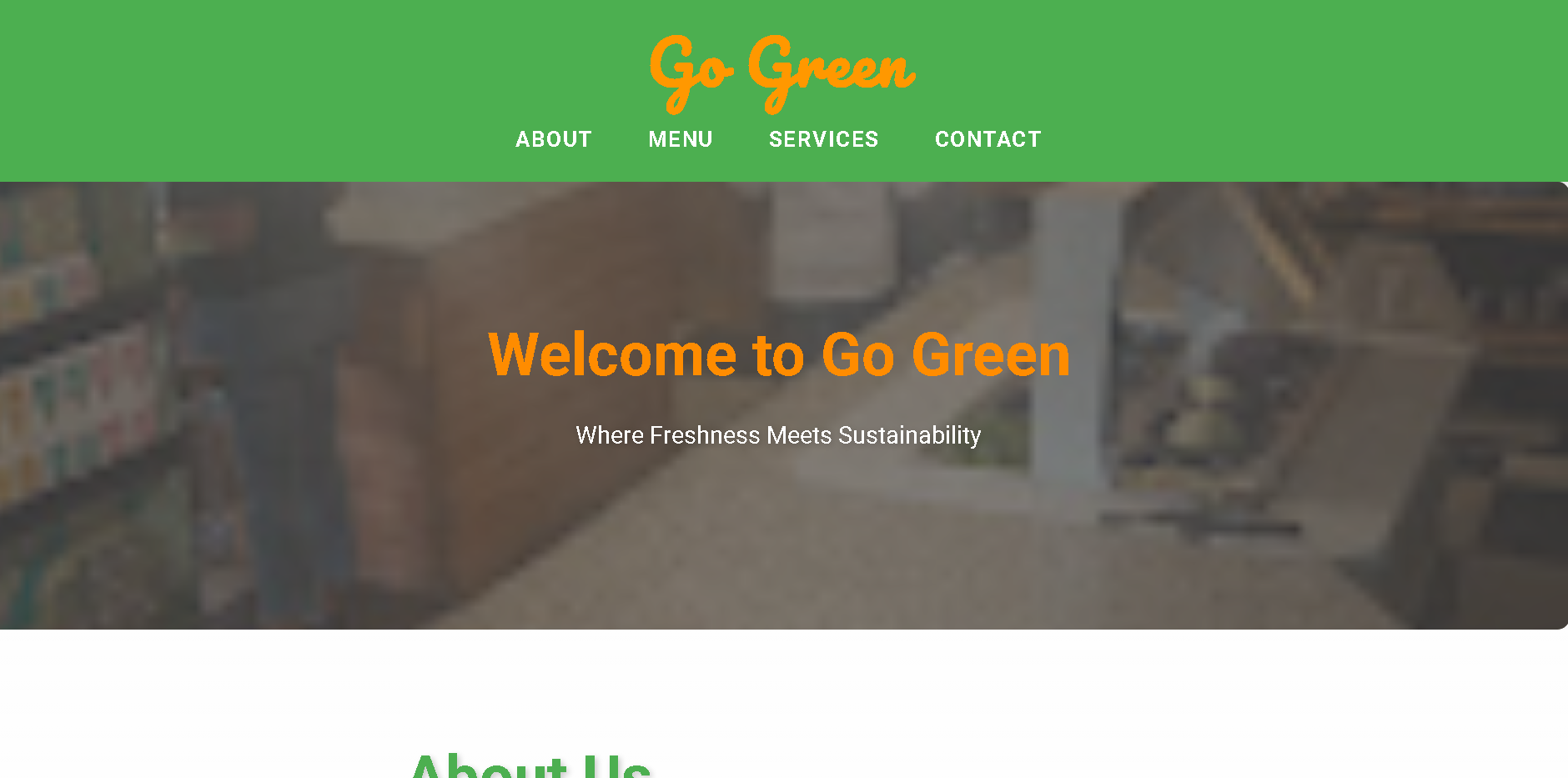 GoGreen - Restaurant Discovery